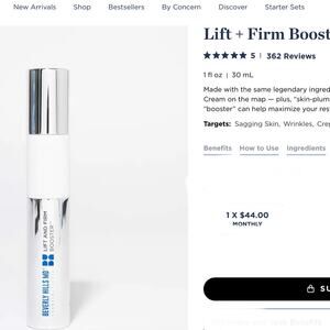 NEW Beverly Hills MD Lift + Fire Booster Anti Aging Serum